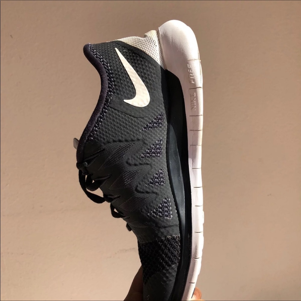 Black Nike Free  5.0 Sneakers